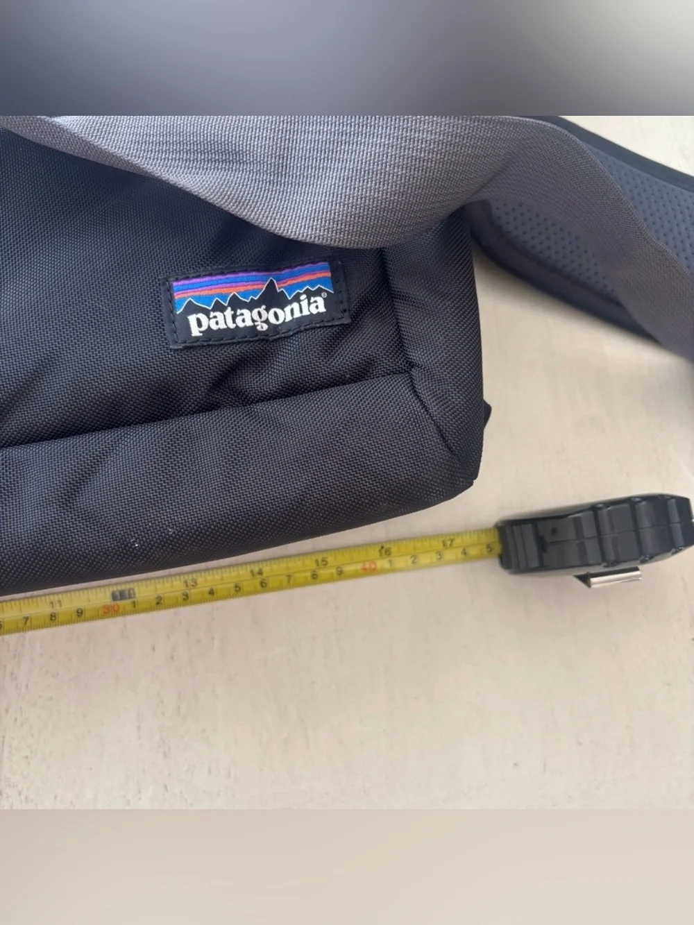Patagonia Black Messenger Bag